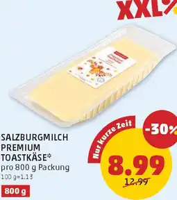 PENNY Salzburgmilch premium toastkäse Angebot