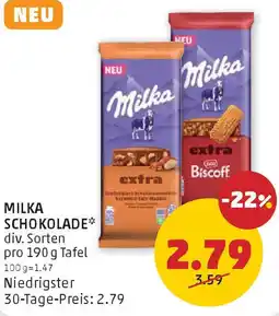 PENNY Milka schokolade Angebot