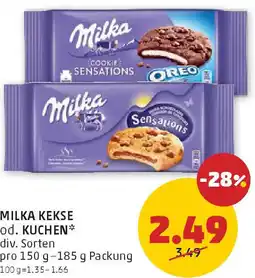 PENNY Milka kekse od. kuchen Angebot