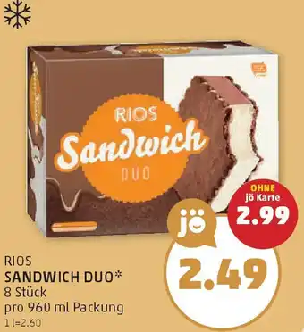 PENNY Rios sandwich duo Angebot
