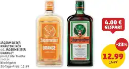 PENNY Jägermeister kräuterlikör od. jägermeister Angebot