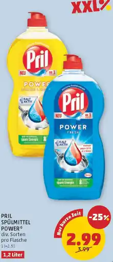 PENNY Pril spülmittel power Angebot