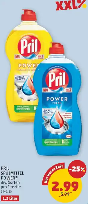 PENNY Pril spülmittel power Angebot