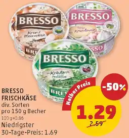 PENNY Bresso frischkäse Angebot