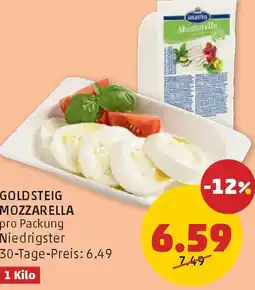 PENNY Goldsteig mozzarella Angebot