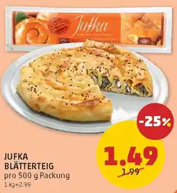 PENNY Jufka blätterteig Angebot