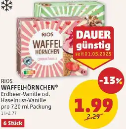 PENNY Rios waffelhörnchen Angebot