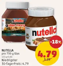 PENNY Nutella Angebot