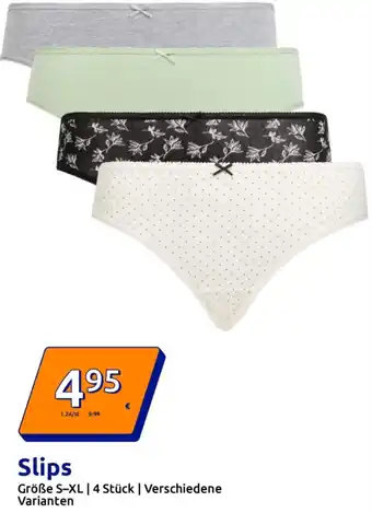 Action Slips Angebot