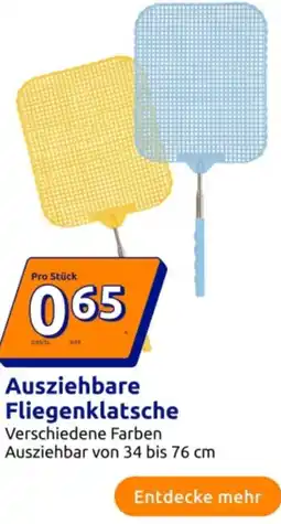 Action Ausziehbare Fliegenklatsche Angebot