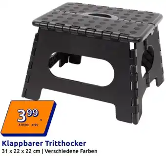 Action Klappbarer Tritthocker Angebot