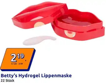 Action Betty's Hydrogel Lippenmaske Angebot