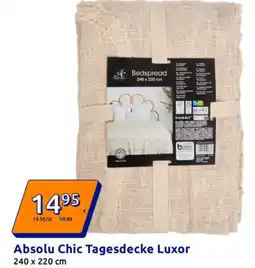 Action Absolu Chic Tagesdecke Luxor Angebot