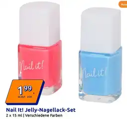 Action Nail It! Jelly-Nagellack-Set Angebot