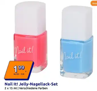 Action Nail It! Jelly-Nagellack-Set Angebot