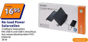 Action Re-load Power Solarzellen Angebot