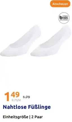 Action Nahtlose Füßlinge Angebot