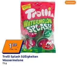 Action Trolli Splash Süßigkeiten Wassermelone Angebot