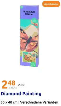 Action Diamond Painting Angebot