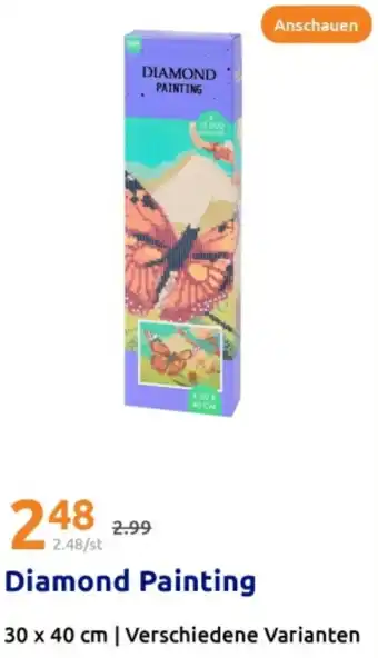 Action Diamond Painting Angebot