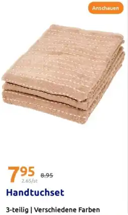 Action Handtuchset Angebot