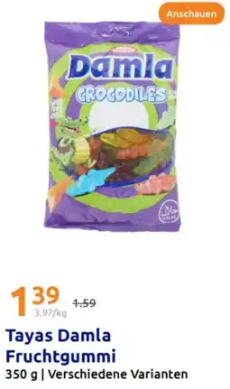 Action Tayas Damla Fruchtgummi Angebot