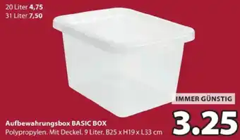 JYSK Aufbewahrungsbox basic box Angebot