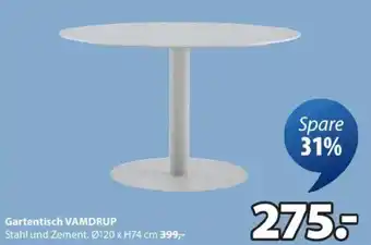 JYSK Gartentisch VAMDRUP Angebot