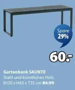 JYSK Gartenbank SAUNTE Angebot