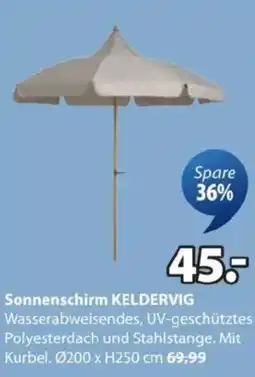 JYSK Sonnenschirm KELDERVIG Angebot