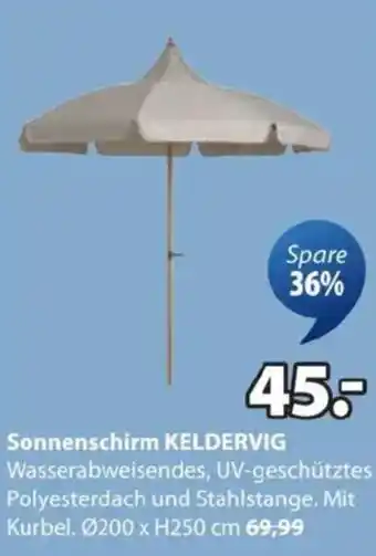 JYSK Sonnenschirm KELDERVIG Angebot