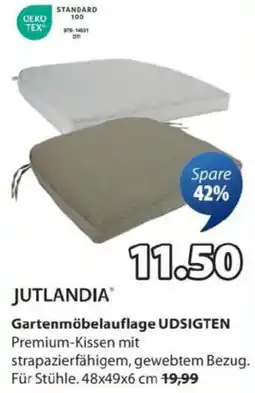 JYSK JUTLANDIA Gartenmöbelauflage UDSIGTEN Angebot