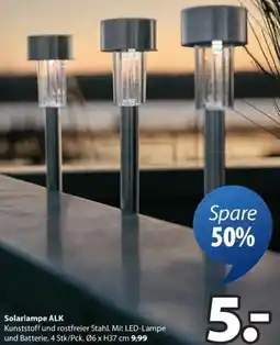 JYSK Solarlampe ALK Angebot