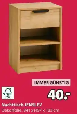 JYSK Nachttisch JENSLEV Angebot