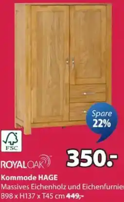 JYSK Kommode HAGE Angebot