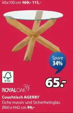 JYSK Couchtisch AGERBY Angebot