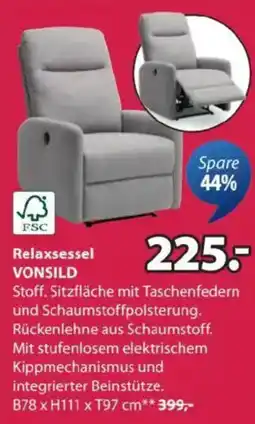 JYSK Relaxsessel VONSILD Angebot