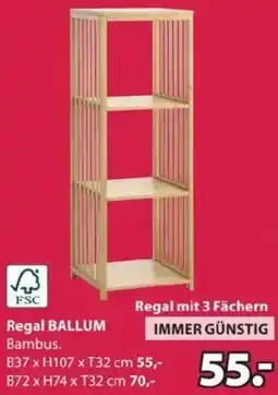 JYSK Regal BALLUM Angebot