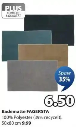 JYSK Badematte FAGERSTA Angebot