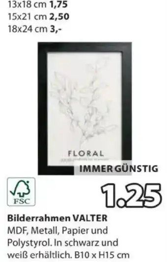JYSK Bilderrahmen VALTER Angebot