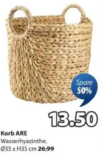 JYSK Korb ARE Angebot