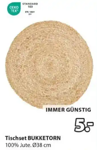 JYSK Tischset BUKKETORN Angebot