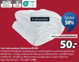 JYSK Vier-Jahreszeiten-Bettdecke ROAN Angebot