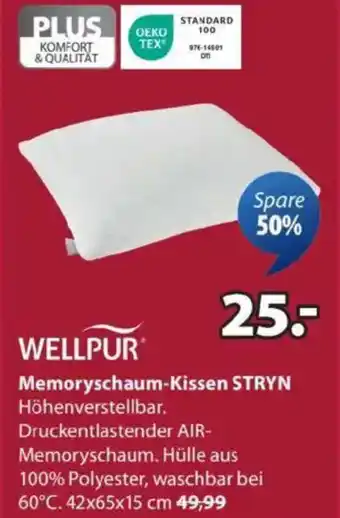 JYSK Memoryschaum-Kissen STRYN Angebot