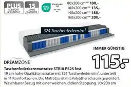 JYSK Taschenfederkernmatratze STRIA PS25 fest Angebot