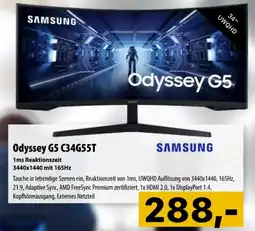 Cosmos SAMSUNG Odyssey G5 C34G55T Angebot