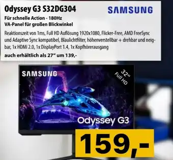 Cosmos SAMSUNG Odyssey G3 S32DG304 Angebot