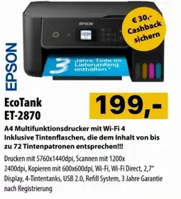 Cosmos EPSON EcoTank ET-2870 Angebot