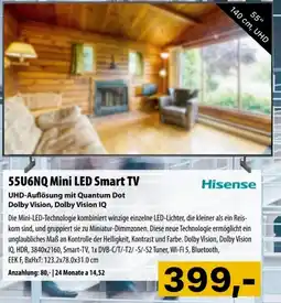 Cosmos Hisense 55U6NQ Mini LED Smart TV Angebot