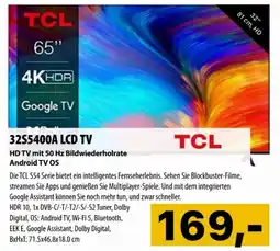 Cosmos TCL 32S5400A LCD TV Angebot